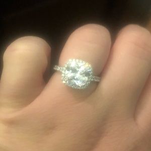 CZ 3 carat ring